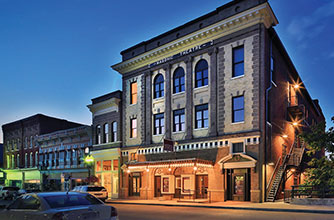 The historic Masonic Theatre