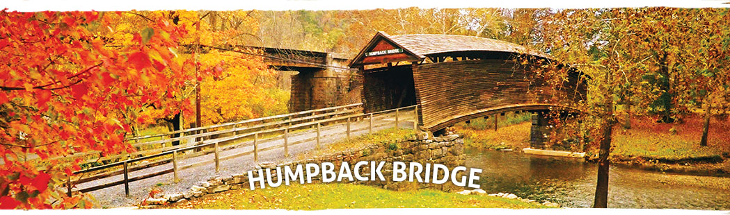 Humpback Bridge in the fall